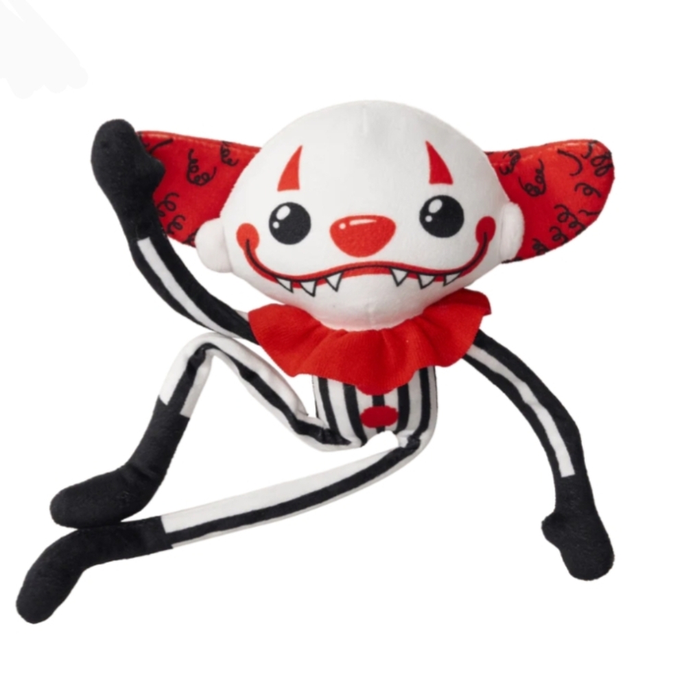 Limbz Series 1 Juggelz Creepy Clown 12" Plush Toy Posable Bendable New In Box